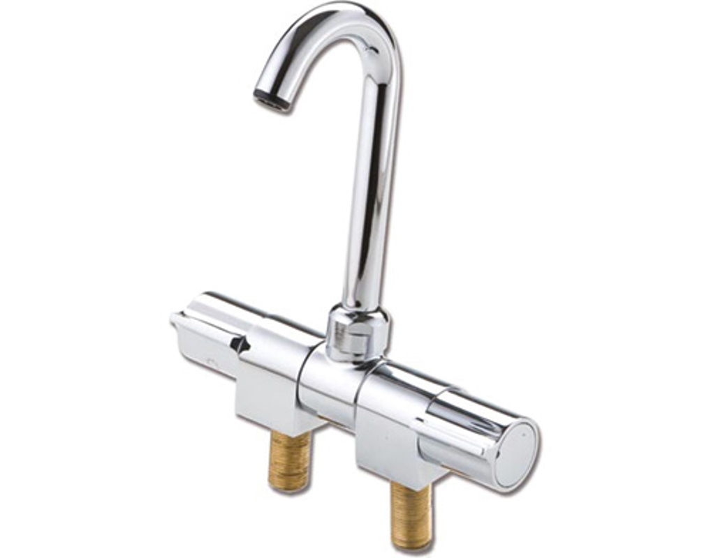 Auslauf Mischventil verchromt