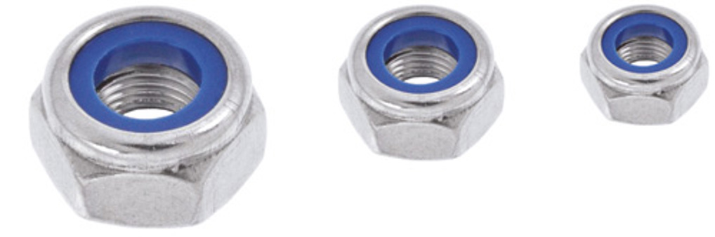 Nirostoppmutter DIN 985