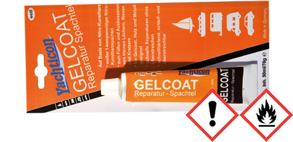 Gelcoat Reparatur Spachtel