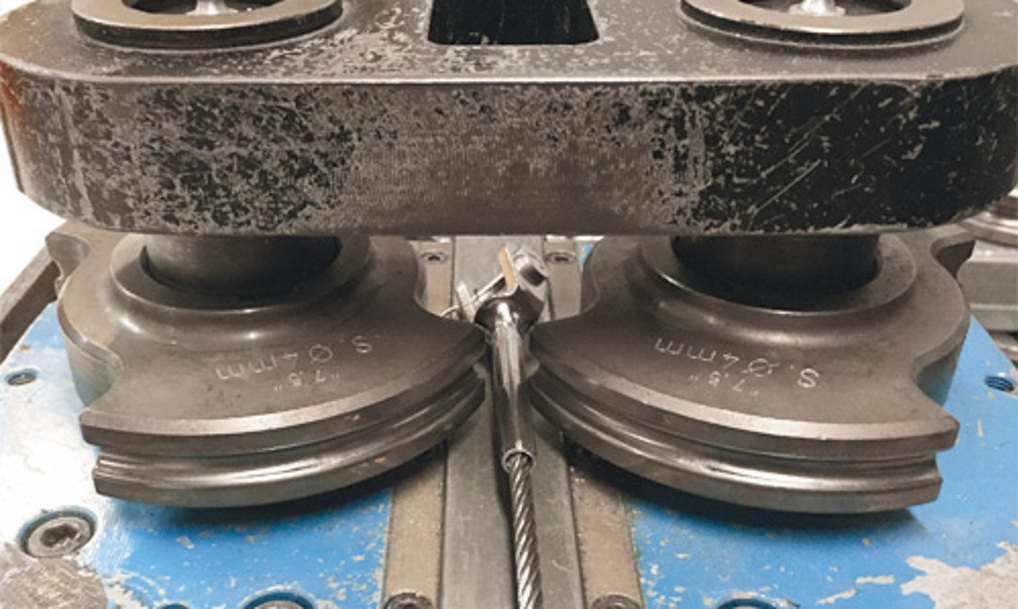 Verpressung von Terminals