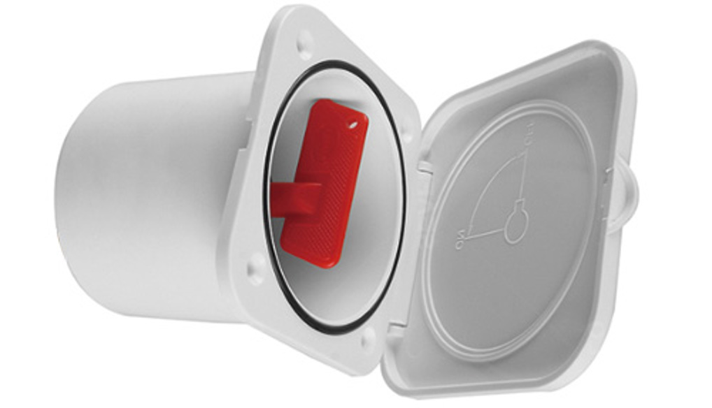 Hauptschalter Einbau