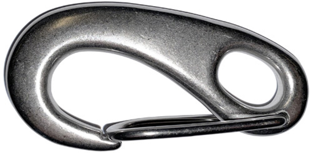 Nirokarabinerhaken mit Federbügel