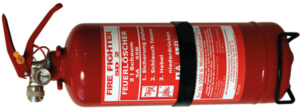 Feuerlöscher 2 kg (Schaum)