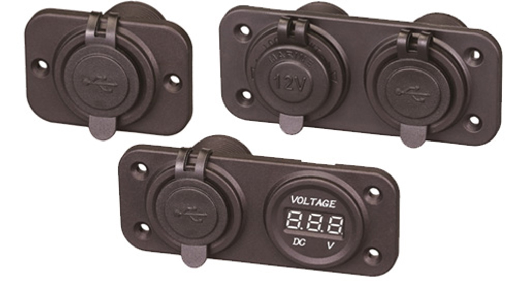 USB-Doppeleinbaudose