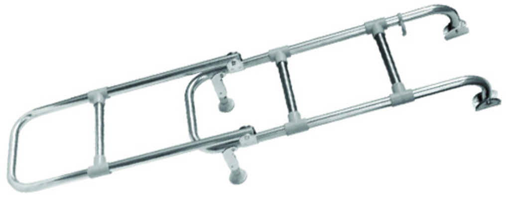 Edelstahl Klappleiter