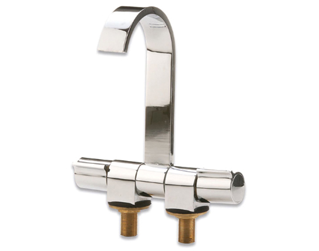 Design Mischventil verchromt