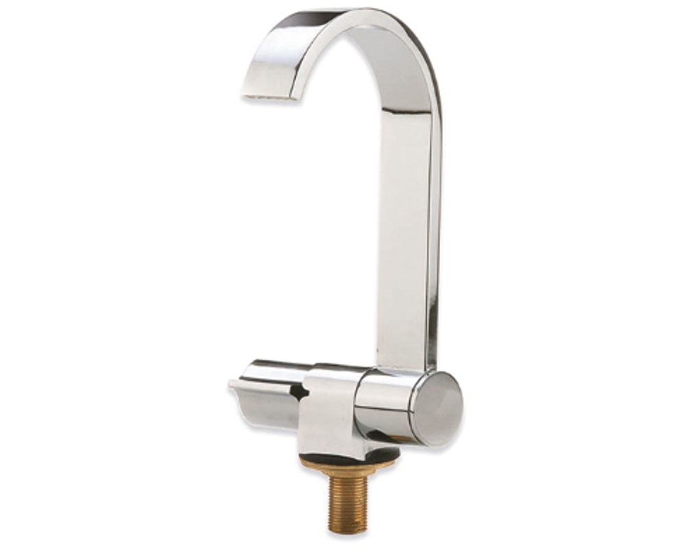 Design Auslaufventil verchromt