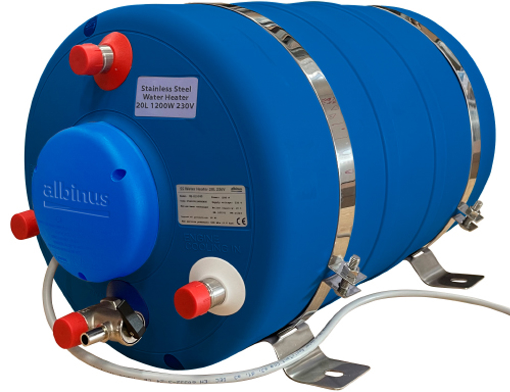 Edelstahl Boiler