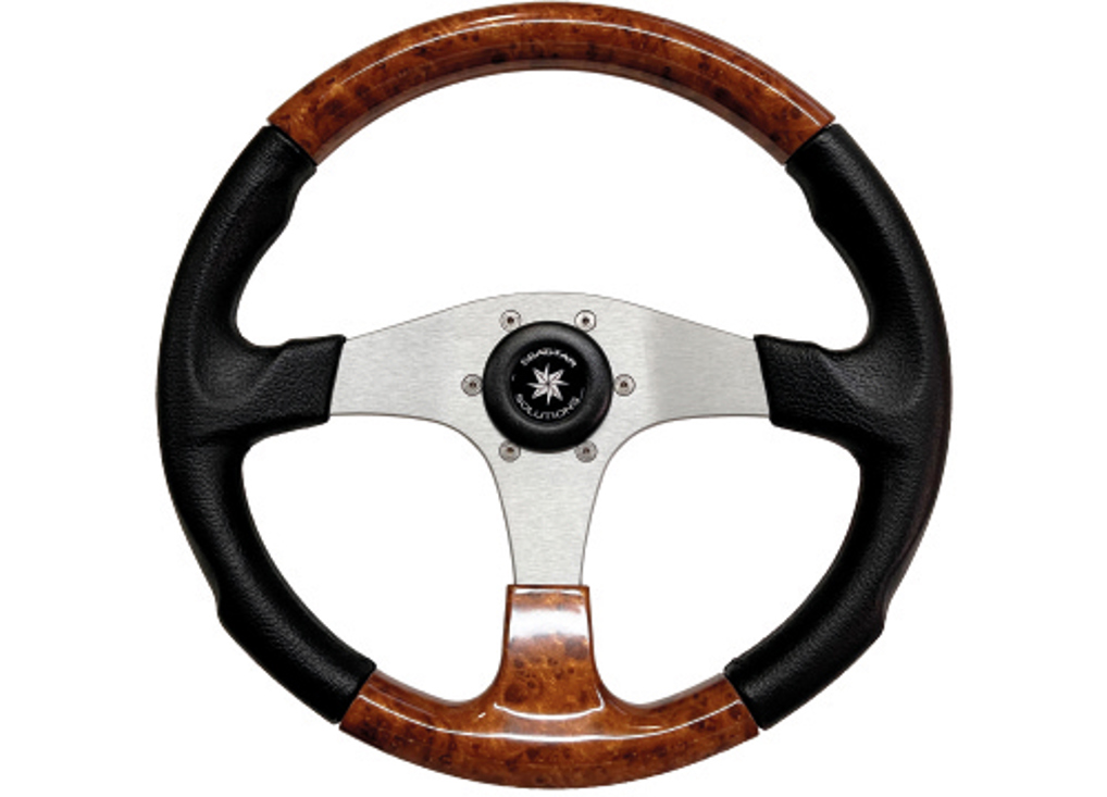 Mahagoni Steuerrad Evolution