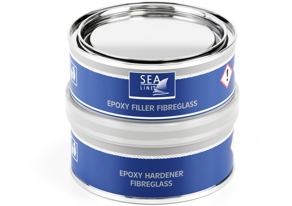 Glasfaser Epoxy Spachtel