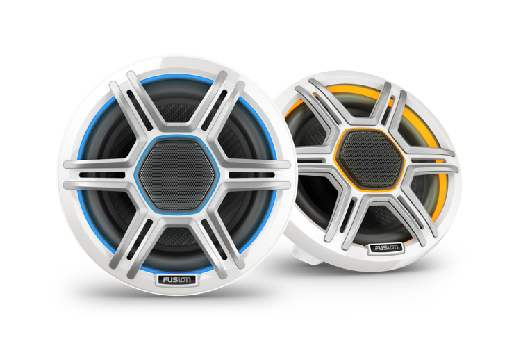 Garmin Fusion Apollo Speakers 6,5 Zoll Sportswhite Blau Und Orange (C) Garmin Deutschland