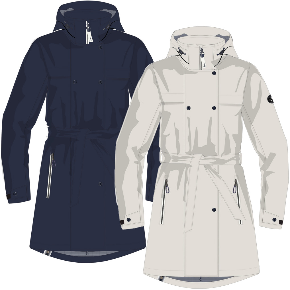 Damen Trench-Coat Orth